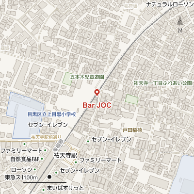 Bar JOCの地図