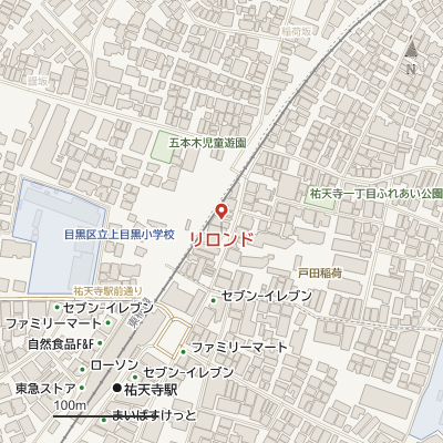 リロンドの地図