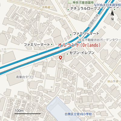 オルランド(Orlando)の地図