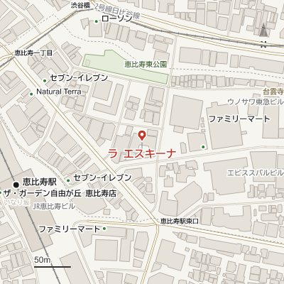 ラ エスキーナの地図