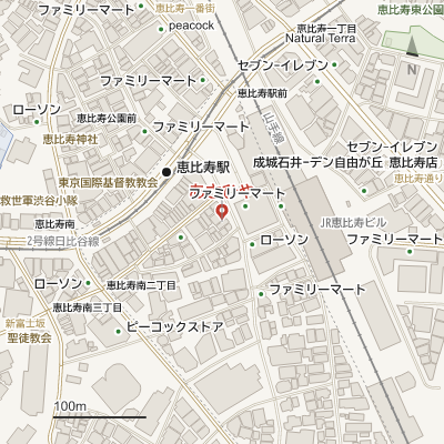 あさひやの地図