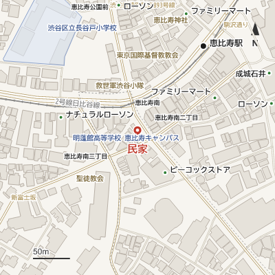 民家の地図