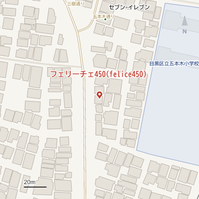 フェリーチェ450(felice450)の地図