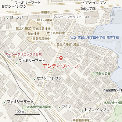 アンティヴィーノの地図
