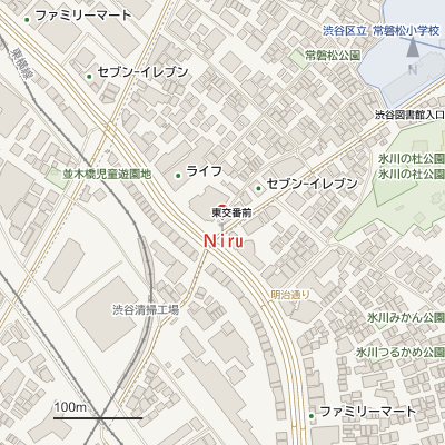 Ｎiruの地図
