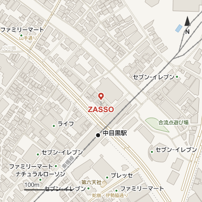 ZASSOの地図