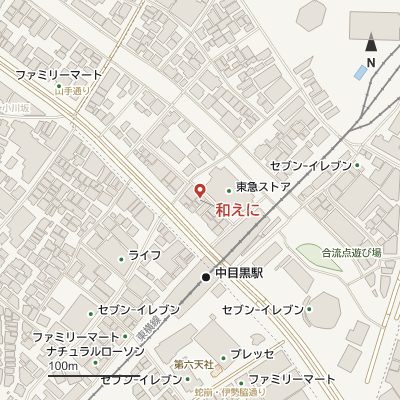 和えにの地図