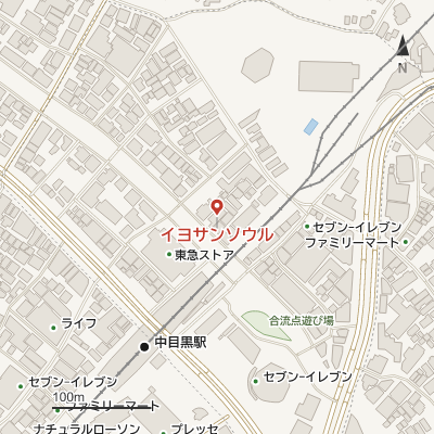 イヨサンソウルの地図