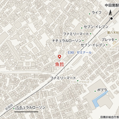 魚哲の地図