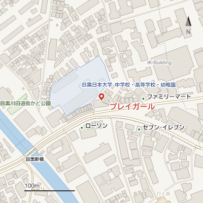 プレイガールの地図
