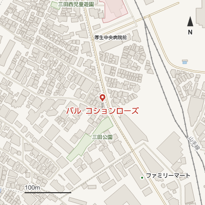 バル コションローズの地図