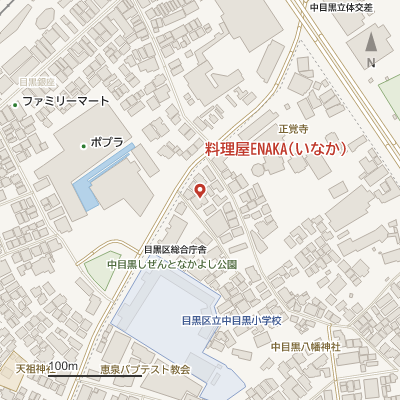 料理屋ENAKA(いなか)の地図