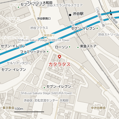 カタラタスの地図