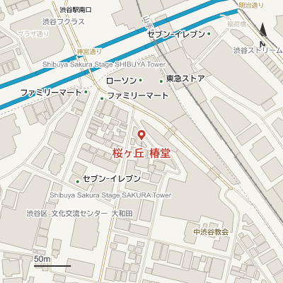 桜ヶ丘 椿堂の地図