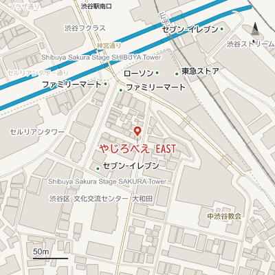 やじろべえ EASTの地図