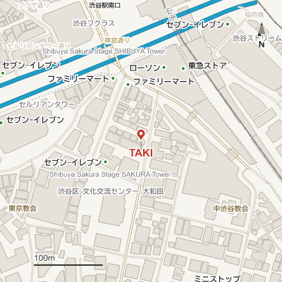 TAKIの地図