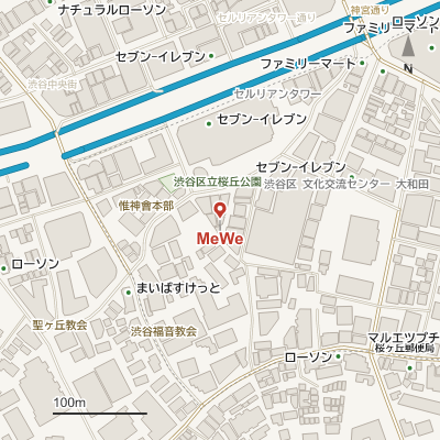 MeWeの地図