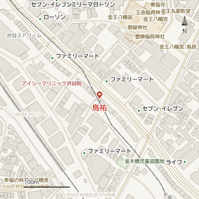 鳥祐の地図