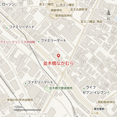 並木橋なかむらの地図